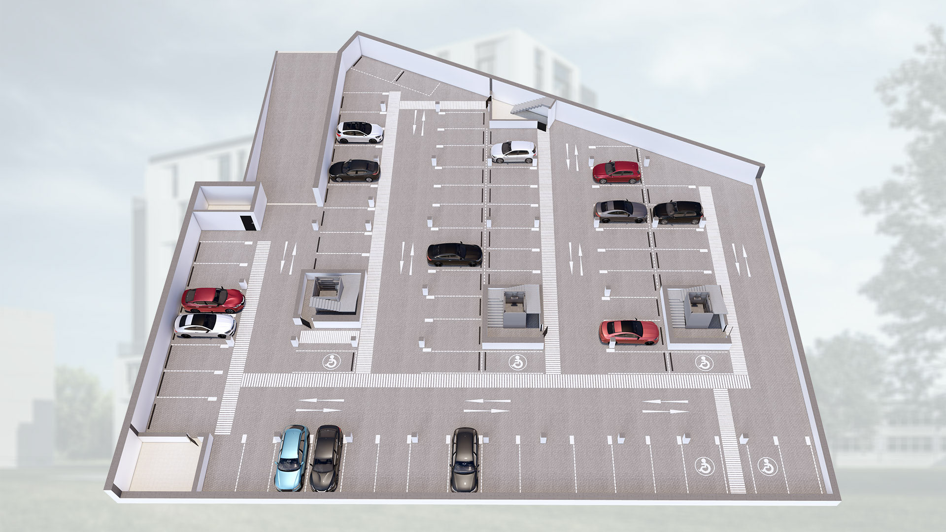 automobilių stovėjimo aikštelė